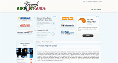 Desktop Screenshot of frenchairportguide.com
